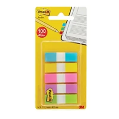 Post-it Portable Small Index 12mm Assorted (100 Pack)