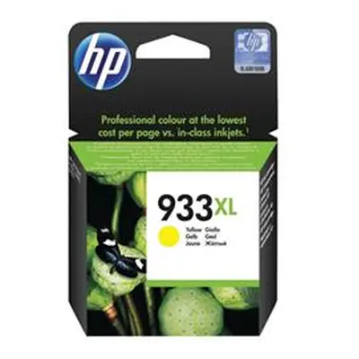 HP 933XL High Yield Yellow Original Ink Cartridge (CN056AE)