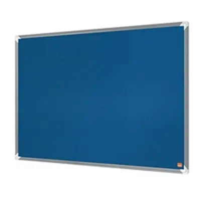 Nobo Premium Plus Blue Felt Notice Board 900x600mm