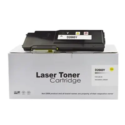 ALPA-CArtridge Comp Dell C2660 Hi Yield Yellow Toner - 593-BBBR