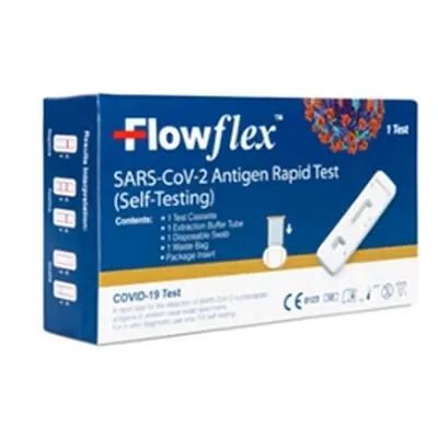 FlowFlex COVID-19 Rapid Antigen Nasal Lateral Flow Test Kit