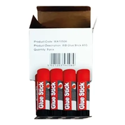 Large Glue Stick 40g (8 Pack)