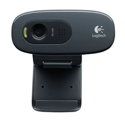 Logitech C270 HD Webcam (Black)