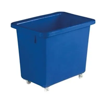 VFM Blue Swivel Castor Bottle Skip 405x610x560mm