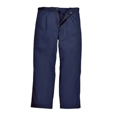 Mens Bizweld Trousers Navy, Large, Tall