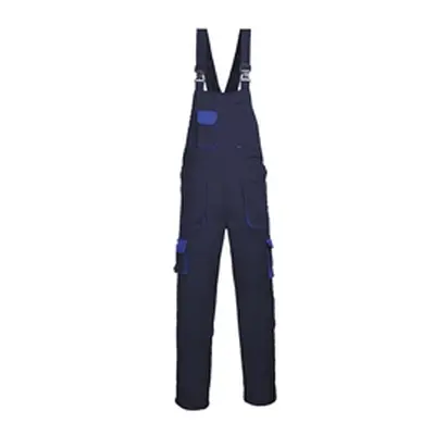 Portwest Texo Contrast Bib & Brace (Navy T) Large