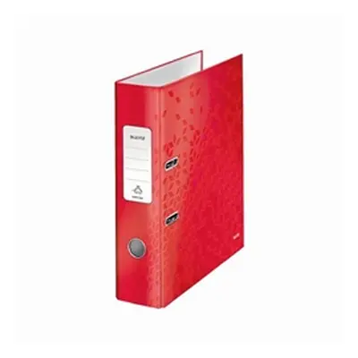 Leitz WOW Lever Arch File A4 80mm Red (Pack of 10) 10050026