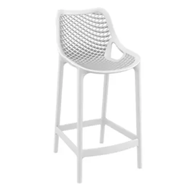 Air 65 Bar Stool - White