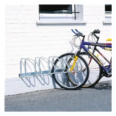 VFM Aluminium Wall/Floor Mounted 4-Bike Cycle Rack