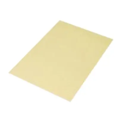 Q-Connect Feint Ruled Board Back Memo Pad 160 Pages A4 Yellow (10 Pk)