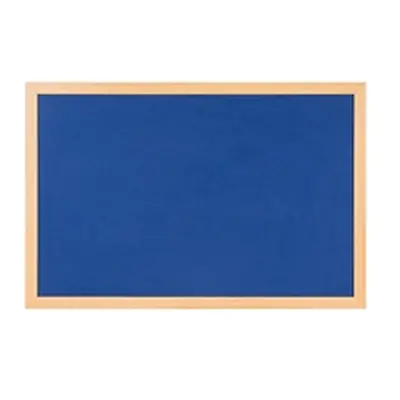 Bi-Office Earth Felt Notice Board 1200x900mm Blue