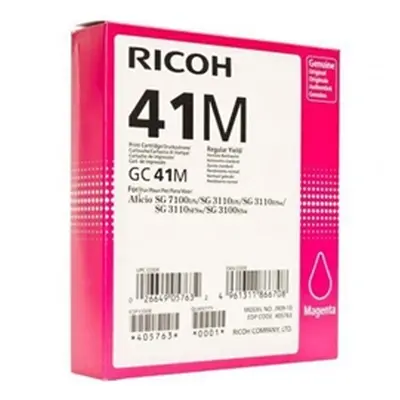 Ricoh SG2100 Magenta Gel Ink Hi Yld GC41M 405763