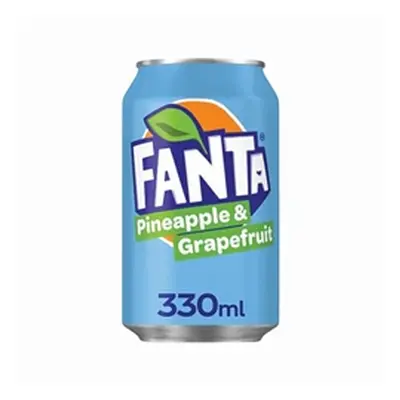 Fanta Pineapple + Grapefruit 330ml Cans (Pack of 24) 0402145