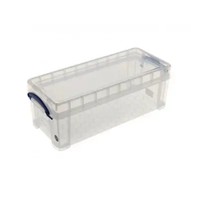 Really Useful Clear Plastic Storage Box 6.5 Litre