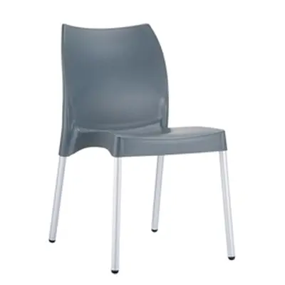 Vita Side Chair - Dark Grey