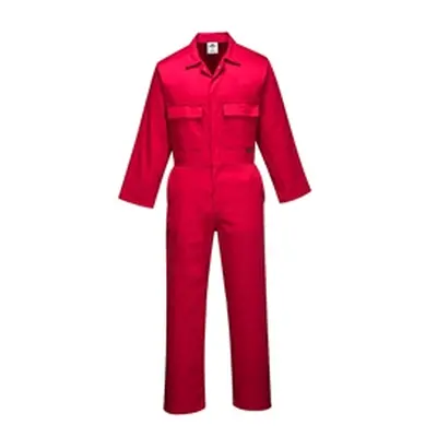 Euro Work Coverall (Red) Large