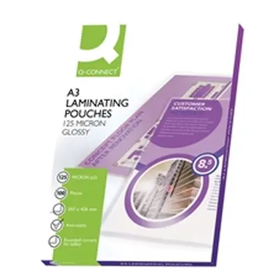 Q-Connect A3 Laminating Pouch 250 Micron (Pack of 100) Ref KF04124