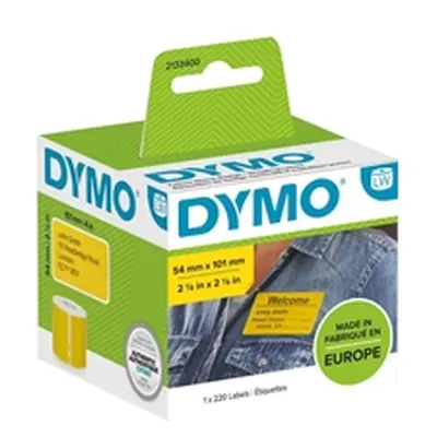 Dymo LW Shipping labe or Name badge Yellow (54x101mm) Roll 220 Labels