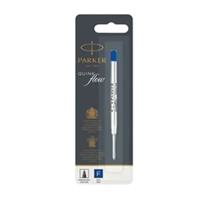 Parker Quink Ballpoint Pen Refill Fine Blue Blister (12 Pack)