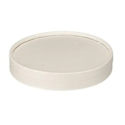 Soup Cup Lid PP Lined 16oz White (Pack of 500) D46013