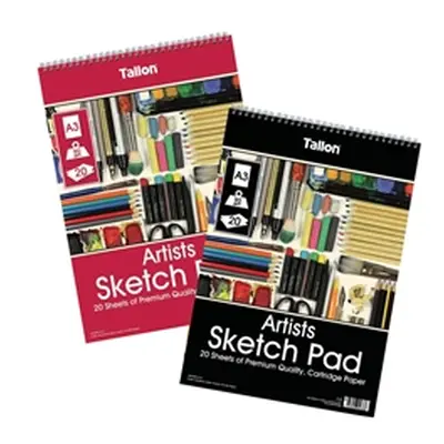 Tallon Artist Sketch Pad 20 Sheet A3 (6 Pack)