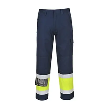 Mens Hi-Vis Modaflame Trouser Yellow & N