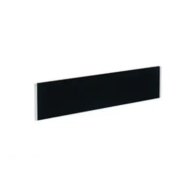 Evolve Plus Bench Screen 1400 Black White Frame