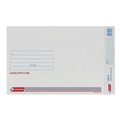 GoSecure Bubble Envelope Size 9 290x435mm White (Pack of 50) KF71452