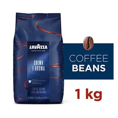 Lavazza Crema Aroma (Blue) Coffee Beans 1kg - PACK (6)