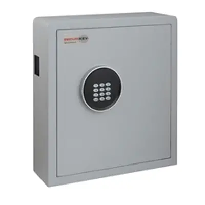 Securikey Electronic Key Safe 70 Key Cabinet Grey KZ070-ZE