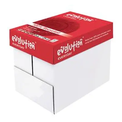 Evolution White Everyday A4 Recycled Paper 80gsm (2500 Pack)