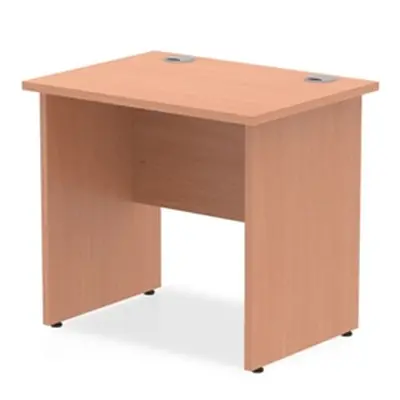 Impulse 800/600 Rectangle Panel End Leg Desk Beech - MI002886