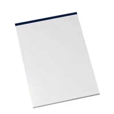 Q-Connect Narrow Ruled Board Back Memo Pad 160 Pages A4 (10 Pack)