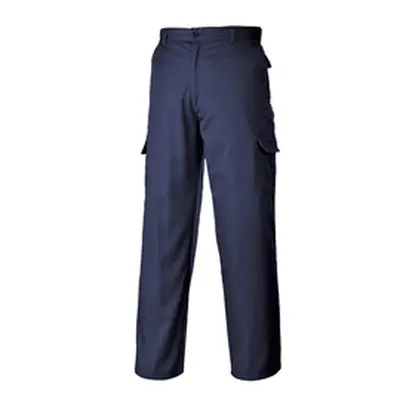 Mens Combat Trouser Navy, 28, Tall Fit