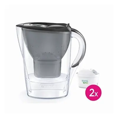 Brita Marella Water Filter Jug 2.4L Cool Graphite + 2 Cartridges