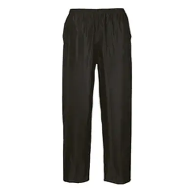 Classic Adult Rain Trousers (Black) 4XL