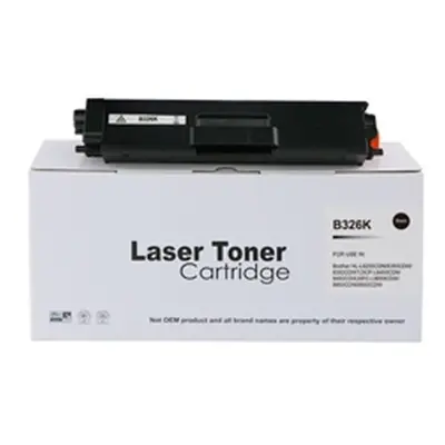 Alpa-Cartridge Reman Brother Hi Yield Black Toner TN326BK - TN326BK