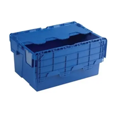 Blue Attached Lid Container 54L 375815