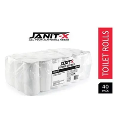 Janit-X Toilet Roll 2ply 320 Sheets XL Pack of 40's