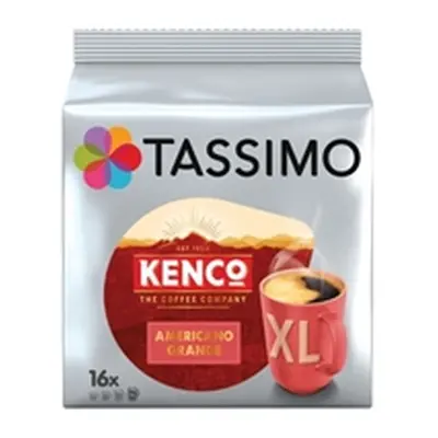 Tassimo Kenco Americano Grande Coffee 144g Capsules (5 Packs of 16)