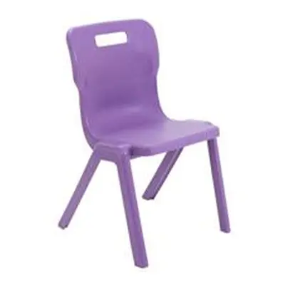 Titan One Piece Chair Size 5 - 430mm Seat Height - Purple - T5-P