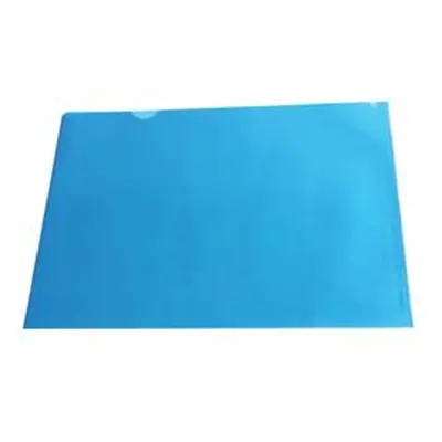 Blue Cut Flush Folders (100 Pack)