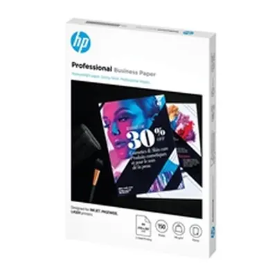 HP Professional Business Paper Glossy 180gsm A4 150 Sheets 3VK91A