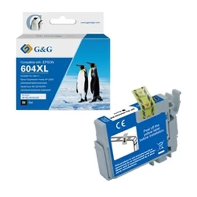 G+G Compatible Epson 604XL Hi Cap Black Ink Cartridge C13T10H14010