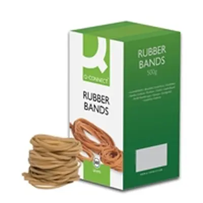 Q-Connect Rubber Bands No.33 88.9 x 3.2mm 500g Ref KF10538