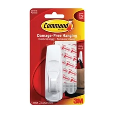 3M Command Large White Adhesive Hook