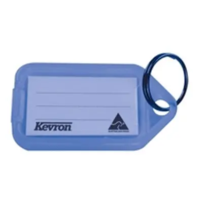 Kevron Plastic Clicktag Key Tag Blue (100 Pack) ID5BLU100