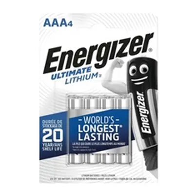 Energizer Ultimate AAA Lithium Batteries (Pack of 4) 632965