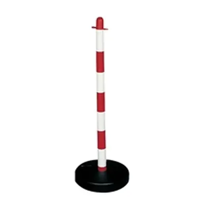 Bi-Pose Red/White Post and Base 372388