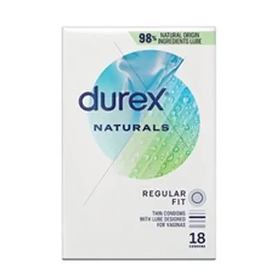 Durex Naturals Thin Condoms Pack of 18 3203213